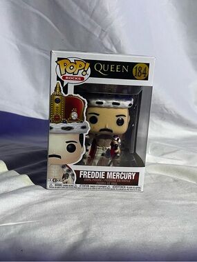Funko Freddie Mercury Vinyl Figure with Red and Gold Accents